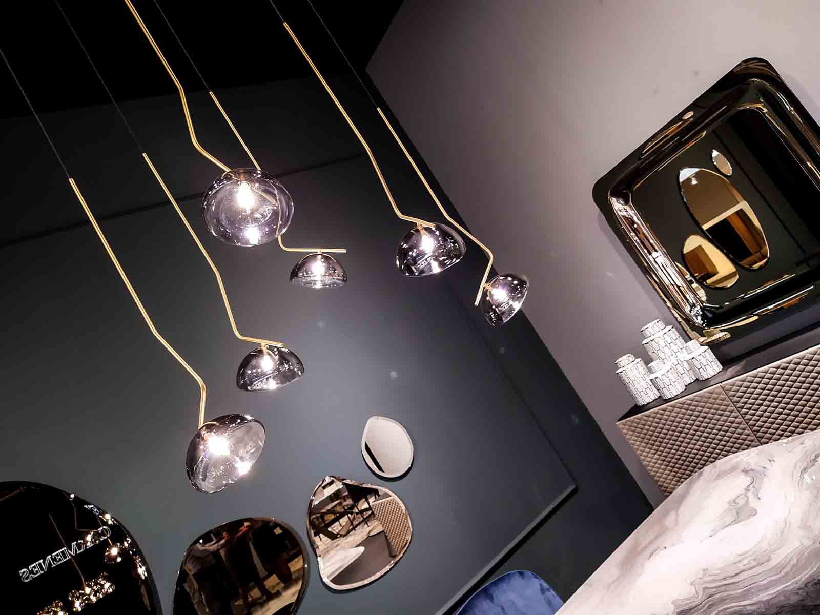 Visita de Mun interiorismo a Feria Habitat 2019 iluminacion