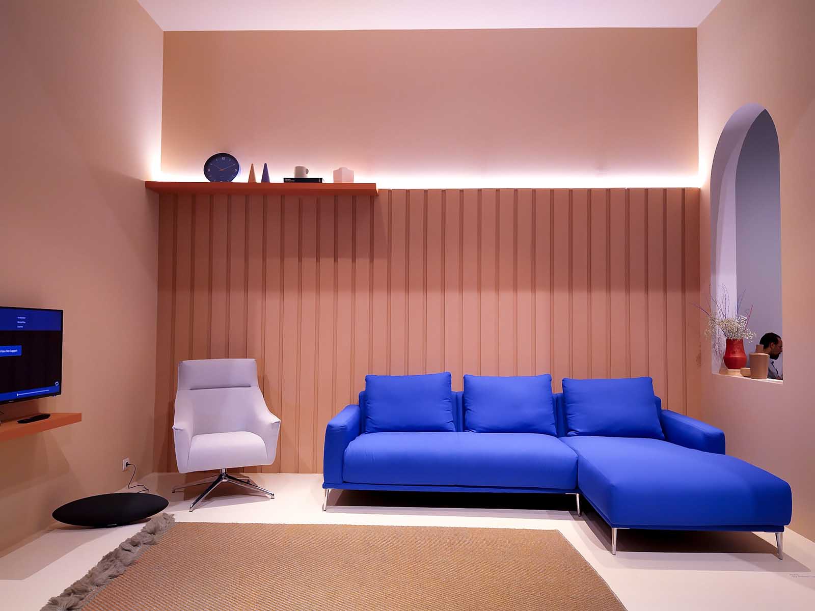 Visita de Mun interiorismo a Feria Habitat 2019 salon